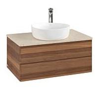 Meuble sous-vasque Villeroy & Boch Antao 800x360x500mm L19053HM avec éclairage FK/AP: HM/3
