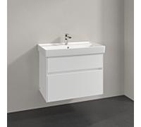 Villeroy & Boch Meuble sous-vasque Collaro C01000MS 2 tiroirs 754 x 546 x 444 mm blanc mat