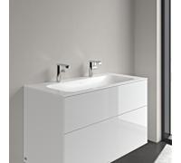 Meuble sous-vasque Villeroy & Boch Finion 4164A1RW 1000 x 500 x 160 mm, sans trop-plein, finition Céramique Blanc Pierre