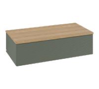 Villeroy & Boch V&B Meuble sous lavabo avec structure de façade - Éclairage Antao 100x26,8x50cm, WBP hon. Oa, le g. m Lac Quantité:1