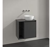 Villeroy & Boch V&B Collaro Meuble sous lavabo 60x54,8x38 cm, droite, LED 2,9 W, graphite Quantité:1
