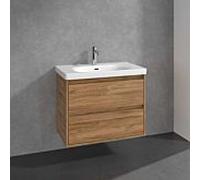 Meuble sous-vasque Villeroy und Boch C79600RH 2 tiroirs, 772 x 596 x 439 mm, chêne Kansas