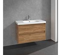 Meuble sous-vasque Villeroy und Boch C79900RH 2 tiroirs, 972 x 596 x 439 mm, chêne Kansas
