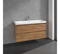 Meuble sous-vasque Villeroy und Boch C80000RH 2 tiroirs, 1172 x 596 x 439 mm, chêne Kansas