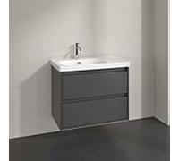 Meuble sous Villeroy und Boch vasque Skyla C79800VR 2 tiroirs, 772 x 596 x 439 mm, graphite