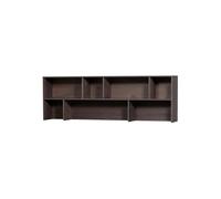 Meuble supérieur 200cm placage frêne espresso New Gravure