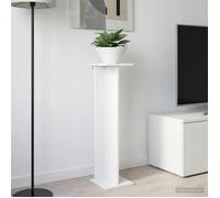 Meuble support pour plante Vidaxl Support de Plante Blanc 25 x 25,5 x 100,5 cm Bois d'ingénierie