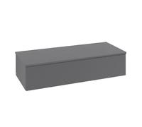 Meuble Suspendu Villeroy et Boch Antao avec Structure 1 tiroir 1200x268x500mm Anthracite Matt Laquered/Honey Oak