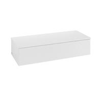 Meuble Suspendu Villeroy et Boch Antao avec Structure 1 tiroir 1200x268x500mm Glossy White Laquered/Honey Oak