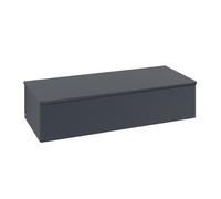 Meuble Suspendu Villeroy et Boch Antao avec Structure 1 tiroir 1200x268x500mm Midnight Blue Matt Lacquer/Warm Walnut