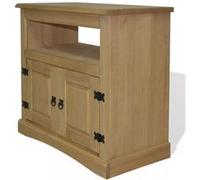 Meuble télé buffet tv télévision design pratique pin mexicain gamme corona 80 cm 2502212