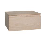 Meuble tiroir /Module de rangement Salle de Bain WILL Décor chêne