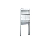 Symbiosis Meuble pour Lave-Linge, Aggloméré, Mélaminé, Blanc, 177 x 64,3 x 19,2 cm