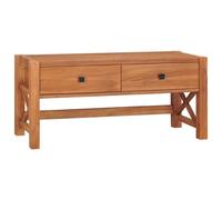 Meuble Tv 100x40x45 Cm Bois De Teck Recyclé - Vidaxl