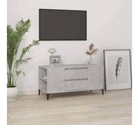 Meuble TV 102x44,5x50 cm Bois d'Ingénierie Divertissement Multicolore vidaXL