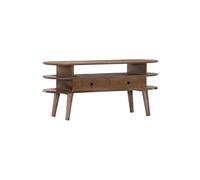 vidaXL Armoire TV 110×35×50 cm Bois massif acacia