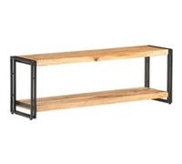 Meuble TV 120x30x40 cm Bois d acacia massif