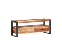 Bois Massif de Manguier Meuble TV Support TV Armoire de Télévision vidaXL