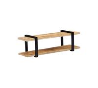 vidaXL Meuble TV 130 x 40 x 40 cm Bois de manguier massif