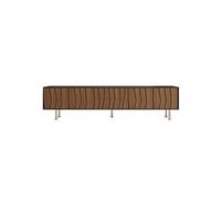 Meuble TV 150cm Centre de Loisirs Campagne en Bois pour Salon, Meuble de Rangement au Sol Domestique pour Hôtels & Locations Saisonnières ConsoLes de Télévision Pour le Salon(240x40x60cm)