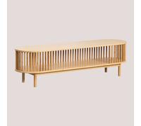 Meuble TV 150x40 cm en bambou Connery NATUREL Multicolore