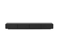 Meuble TV 160-240 Cm, Meuble Multimédia Console TV Moderne pour Salon Et Chambre À Coucher(Noir,240CM/94.5IN)