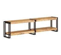 vidaXL Meuble TV 160x30x40 cm bois massif de manguier 356174