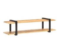 Vidaxl Meuble Tv 160x40x40 Cm Bois Massif De Manguier Brut Marron