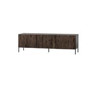 Meuble TV 180 cm frêne brun Bono Gravure