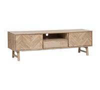 Atmosphera Meuble TV Aeris – 2 portes – Bois d'acacia
