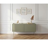 Meuble TV 2 portes 120 cm ATLAS vert BOBOCHIC Vert