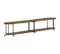 Meuble TV 200x42x40 cm Bois massif de récupération banc TV meuble hifi vidaXL