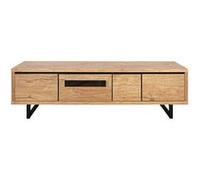 Meuble TV 3 portes 1 tiroir Sully Naturel G