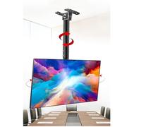 Meuble TV - 39-85inch Support De Montage TV Réglable Au Plafond - Support TV Plafond, Support TV Inclinable Et Rotatif, Convient Aux Téléviseurs 39-85 Pouces, Max VESA 600x400mm