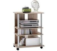 Meuble TV 4 Niveaux Design "Tanvent" 85cm Naturel Beige G