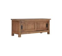 Meuble TV 90x30x35 cm Bois de teck massif