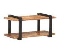Vidaxl Meuble Tv 90x40x40 Cm Bois D'acacia Solide