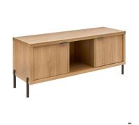 Meuble TV Alvo rectangulaire 39 5x122 5cm 2 portes beige - 5five