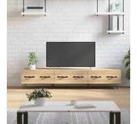 Meuble TV Armoire Basse Centre de Divertissement Bois d'Ingénierie vidaXL