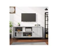 vidaXL Meuble TV sonoma gris 100x40x45 cm bois d'ingénierie 826303