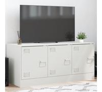 Meuble TV Armoire de Télévision Rangement Salle de Séjour Salon Acier vidaXL