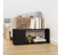 Meuble TV Armoire de Télévision Salle de Séjour Noir Bois d'Ingénierie vidaXL