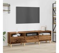 Meuble TV Armoire de Télévision Salon Gris Béton Bois d'Ingénierie vidaXL