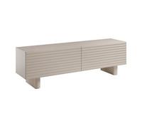 Meuble TV avec 2 portes en MDF - 150 cm - Beige - LUDIMA