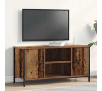 vidaXL Meuble TV Sonoma gris – Bois d'ingénierie – 100×40×50 cm – 832766
