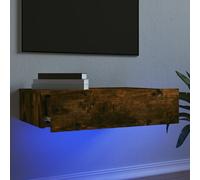 Meuble TV avec Lumières LED Armoire Basse Salon Salle de Séjour Maison vidaXL