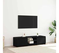 Meuble TV avec Lumières LED Armoire de Télévision Salon Intérieur Blanc vidaXL