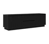 vidaXL Meuble TV chêne noir 160,5x41x50 cm avec lumières LED – 3328427