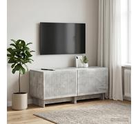 Meuble TV avec stockage avec porte EDE Bois d'ingénierie Compact vidaXL vidaXL