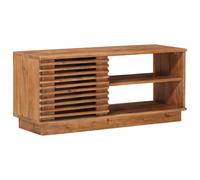 Meuble TV avec stockage avec porte Naturel 90 x 30 x 40 cm vidaXL